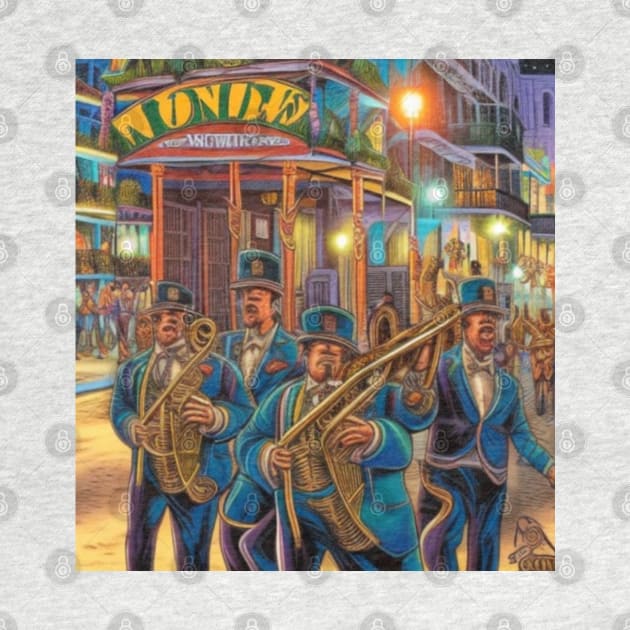 French Quarter Band by Stephanie Kennedy 